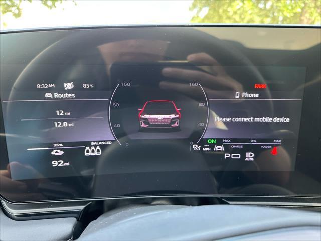 new 2025 Audi A6 e-tron car, priced at $75,485