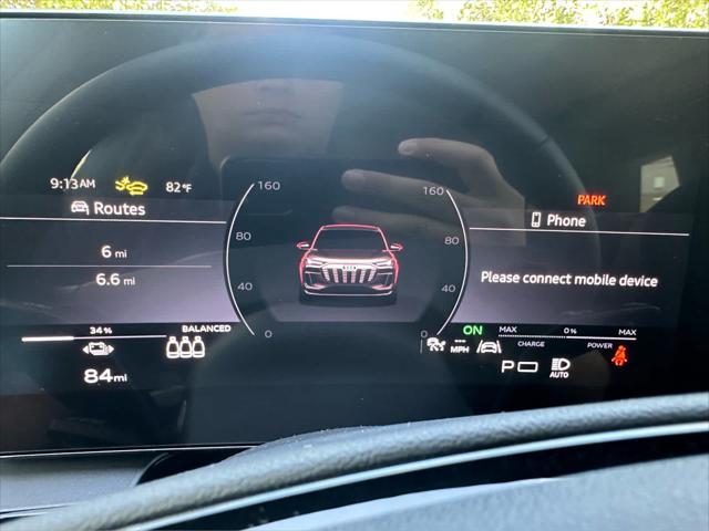 new 2025 Audi Q6 e-tron car, priced at $71,405