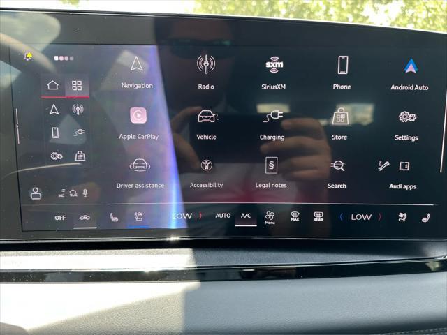 new 2025 Audi Q6 e-tron car, priced at $77,750