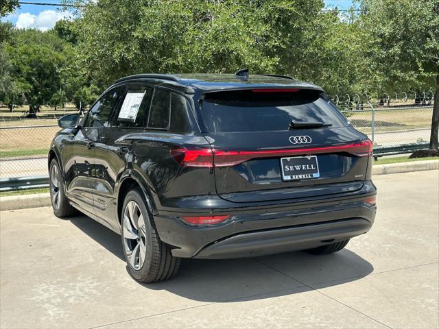 new 2025 Audi Q6 e-tron car, priced at $77,750