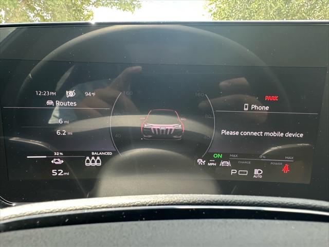 new 2025 Audi Q6 e-tron car, priced at $77,750