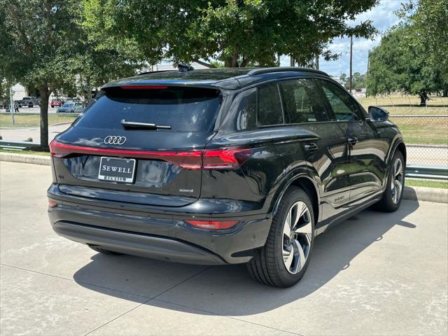 new 2025 Audi Q6 e-tron car, priced at $77,750