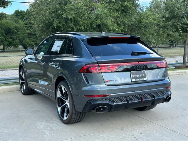 new 2025 Audi RS Q8 car, priced at $146,340