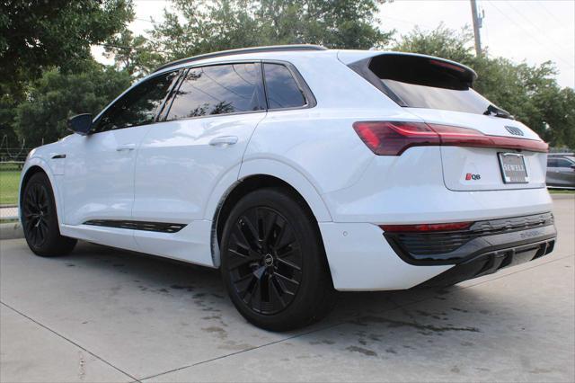 used 2024 Audi Q8 e-tron car, priced at $49,991