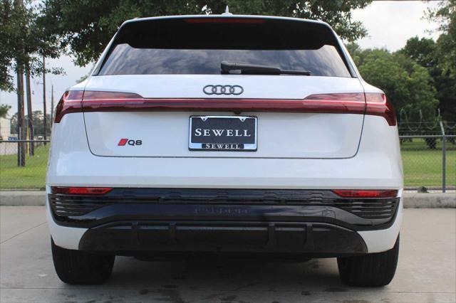 used 2024 Audi Q8 e-tron car, priced at $49,991