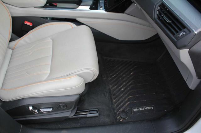 used 2024 Audi Q8 e-tron car, priced at $49,991