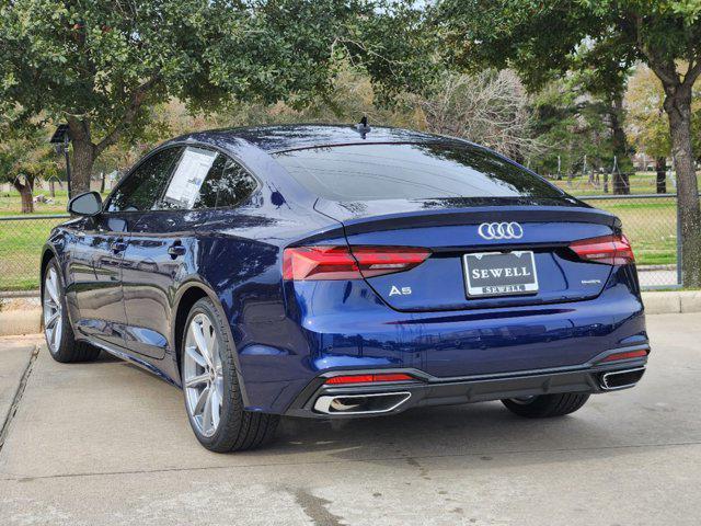 new 2025 Audi A5 Sportback car, priced at $52,575