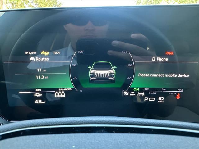 new 2025 Audi Q6 e-tron car, priced at $77,750