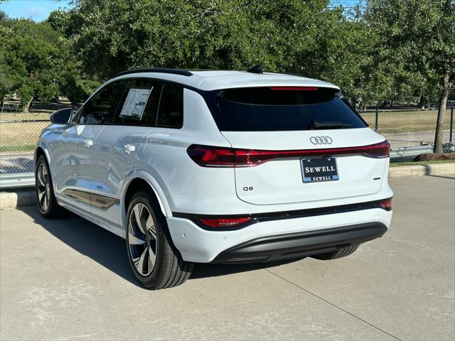 new 2025 Audi Q6 e-tron car, priced at $77,750