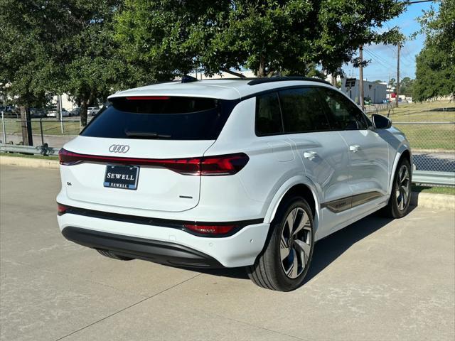 new 2025 Audi Q6 e-tron car, priced at $77,750