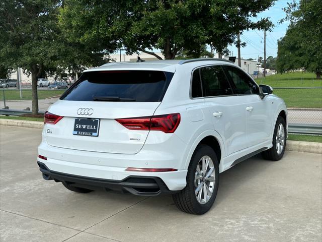 new 2025 Audi Q3 car, priced at $47,200