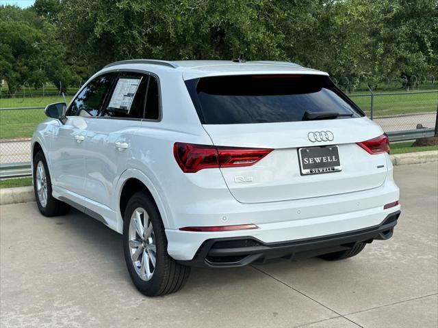 new 2025 Audi Q3 car, priced at $47,200