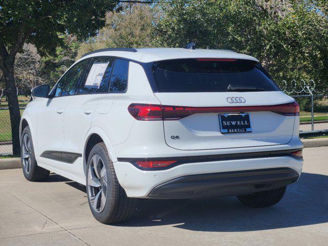 new 2025 Audi Q6 e-tron car, priced at $75,750