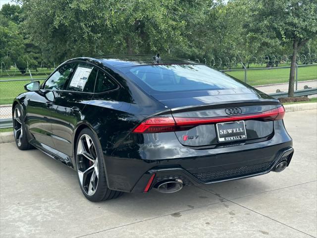 new 2025 Audi RS 7 car, priced at $142,885