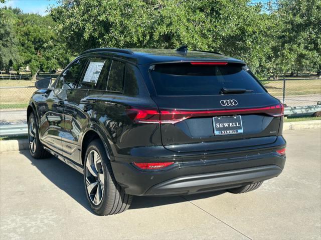 new 2025 Audi Q6 e-tron car, priced at $75,840