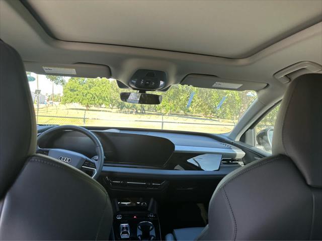new 2025 Audi Q6 e-tron car, priced at $75,840