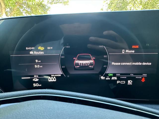 new 2025 Audi Q6 e-tron car, priced at $75,840
