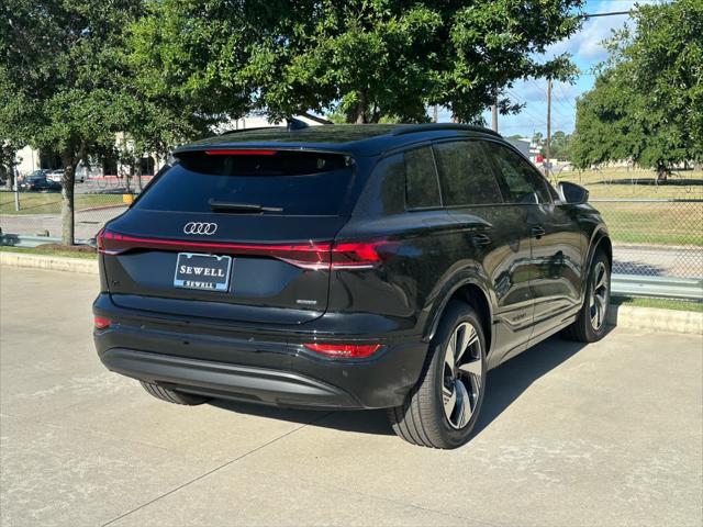 new 2025 Audi Q6 e-tron car, priced at $75,840