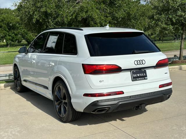 new 2025 Audi Q7 car, priced at $77,450