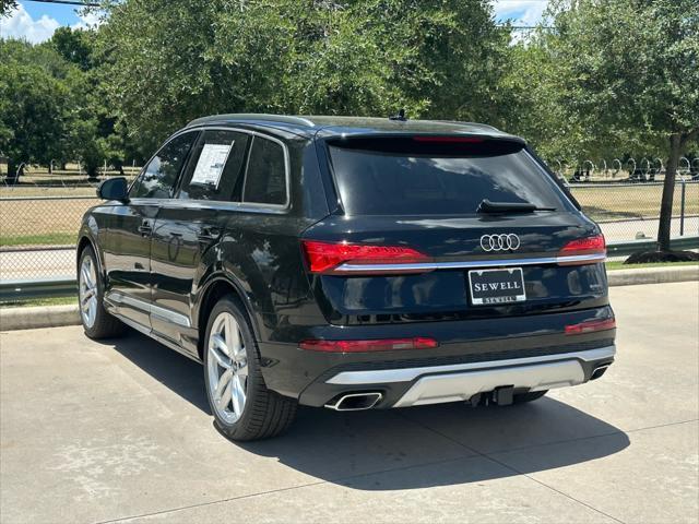 new 2025 Audi Q7 car, priced at $76,990