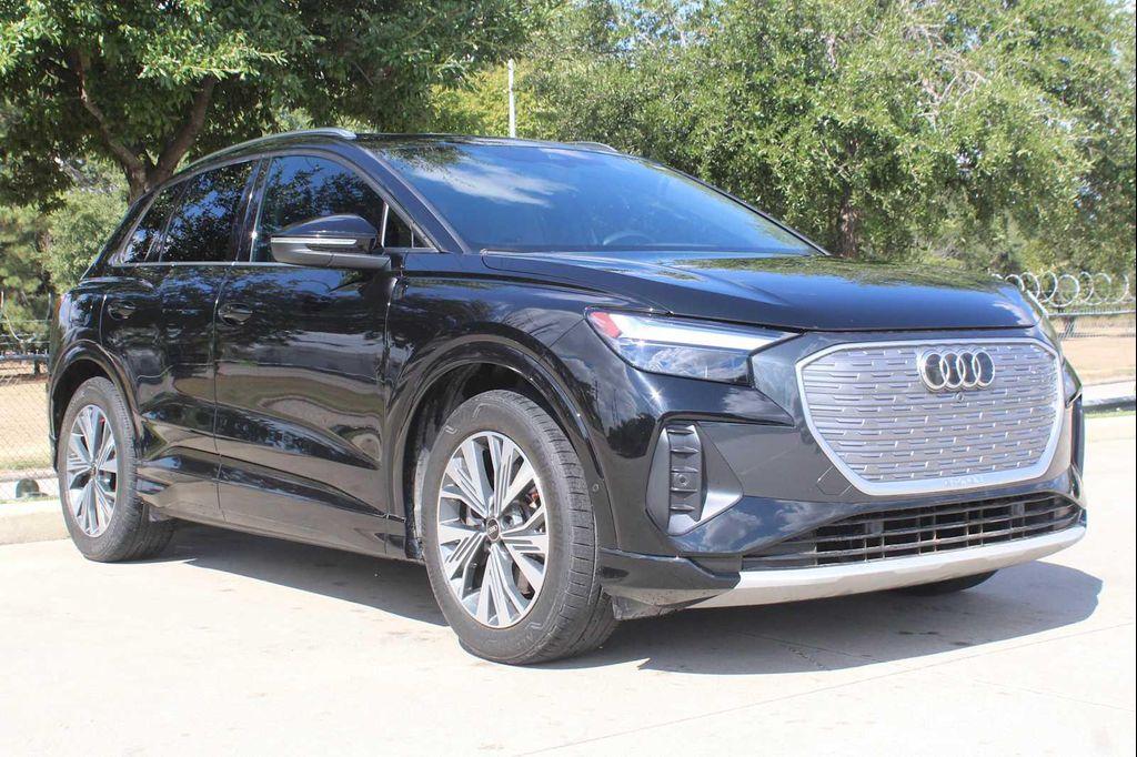used 2023 Audi Q4 e-tron car, priced at $27,991
