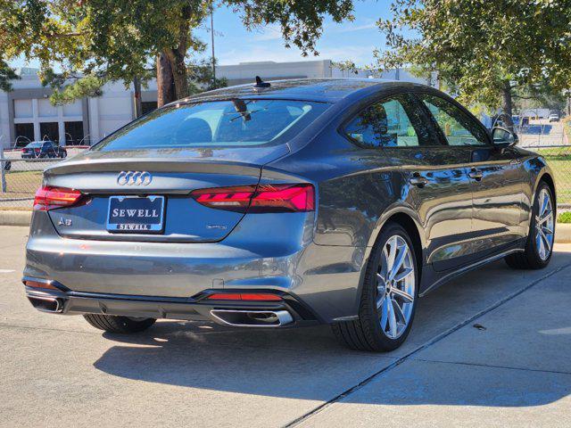 new 2025 Audi A5 Sportback car, priced at $52,575