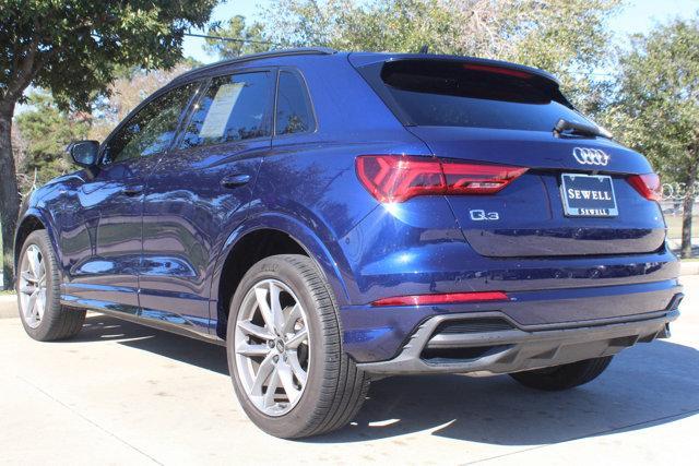 used 2023 Audi Q3 car, priced at $31,488