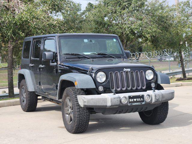 used 2016 Jeep Wrangler Unlimited car, priced at $18,990