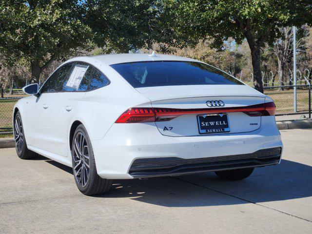 new 2025 Audi A7 car, priced at $87,535