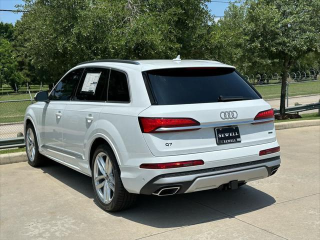 new 2025 Audi Q7 car, priced at $76,350