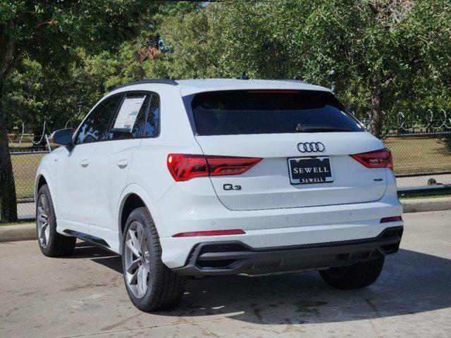 new 2024 Audi Q3 car, priced at $47,125