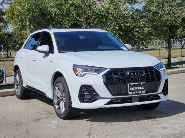 new 2024 Audi Q3 car, priced at $47,125