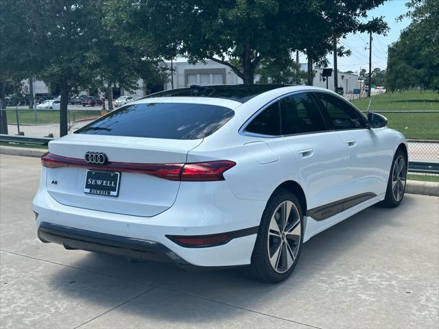 new 2025 Audi A6 e-tron car, priced at $62,103
