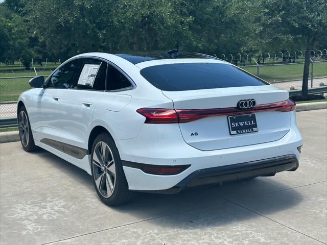 new 2025 Audi A6 e-tron car, priced at $62,103