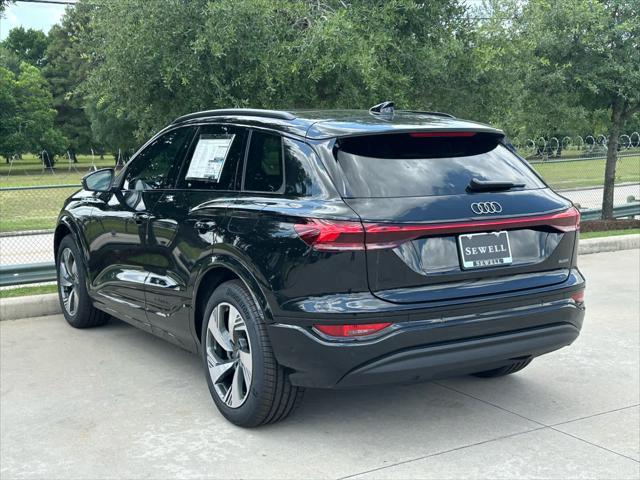new 2025 Audi Q6 e-tron car, priced at $77,750