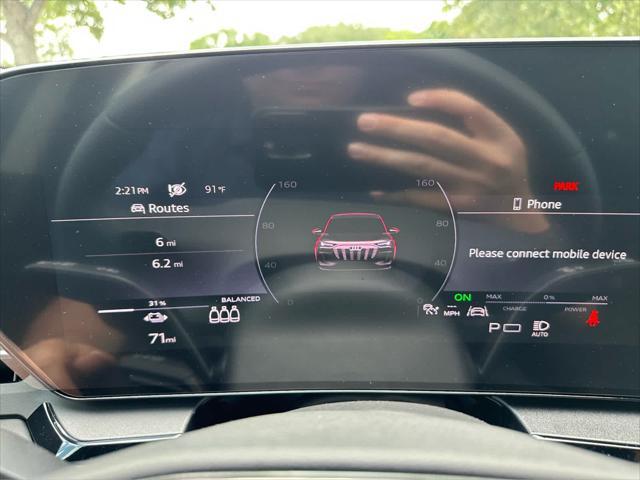 new 2025 Audi Q6 e-tron car, priced at $77,750