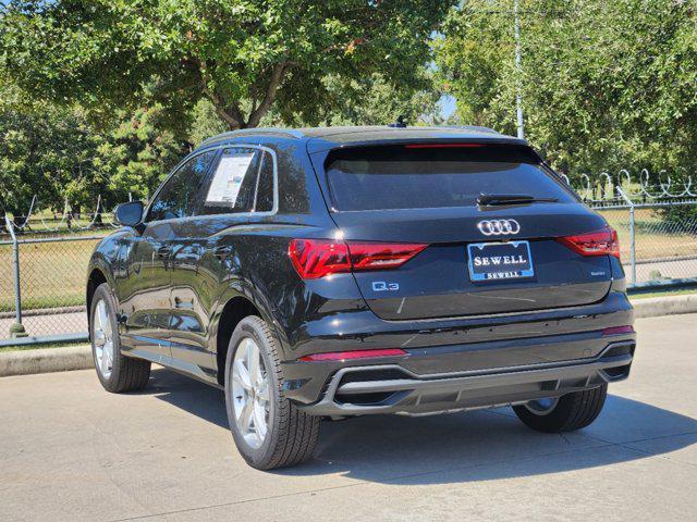 new 2024 Audi Q3 car, priced at $48,140