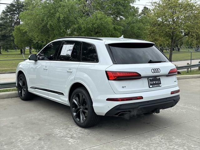 new 2025 Audi Q7 car, priced at $77,750