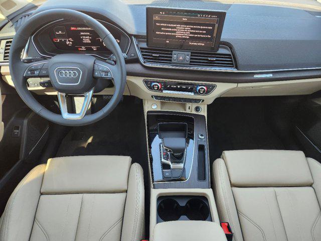 new 2025 Audi Q5 car, priced at $57,700