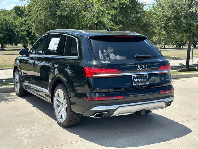new 2025 Audi Q7 car, priced at $77,080