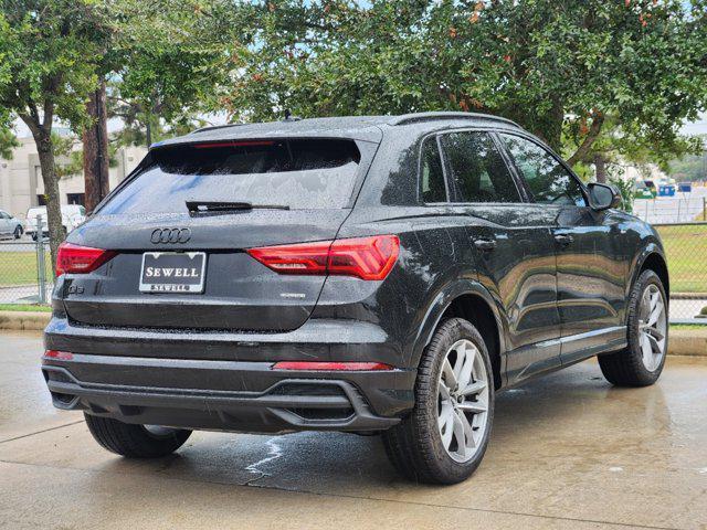 new 2024 Audi Q3 car, priced at $49,475