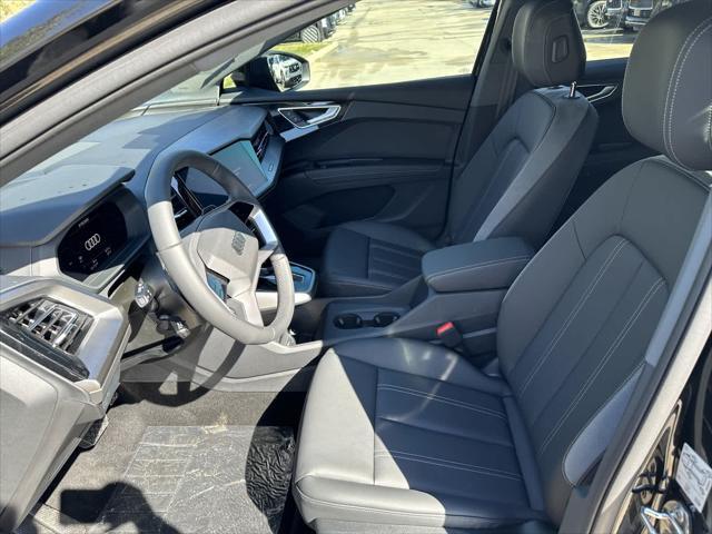new 2025 Audi Q4 e-tron car, priced at $56,215