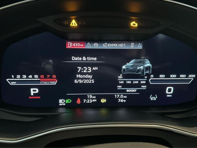new 2025 Audi RS 6 Avant car, priced at $148,240