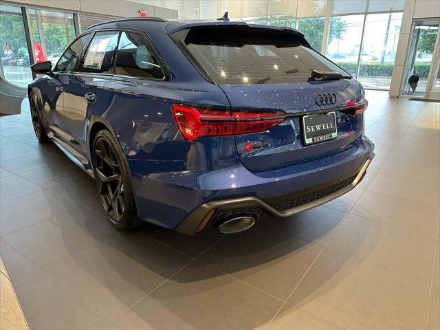 new 2025 Audi RS 6 Avant car, priced at $148,240