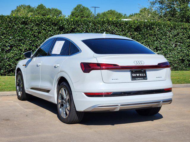 used 2022 Audi e-tron Sportback car, priced at $36,991