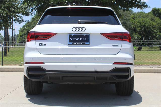 used 2024 Audi Q3 car, priced at $42,991