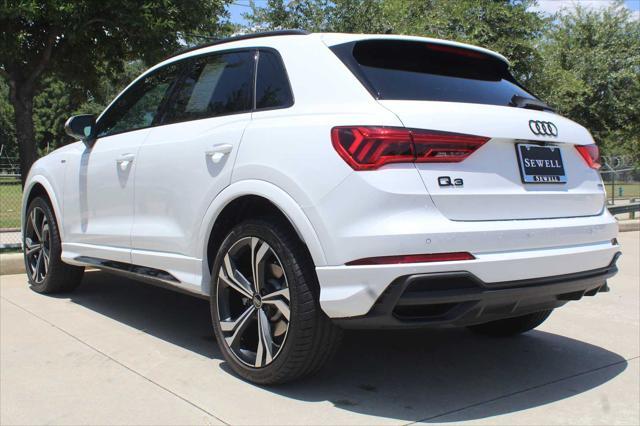 used 2024 Audi Q3 car, priced at $42,991