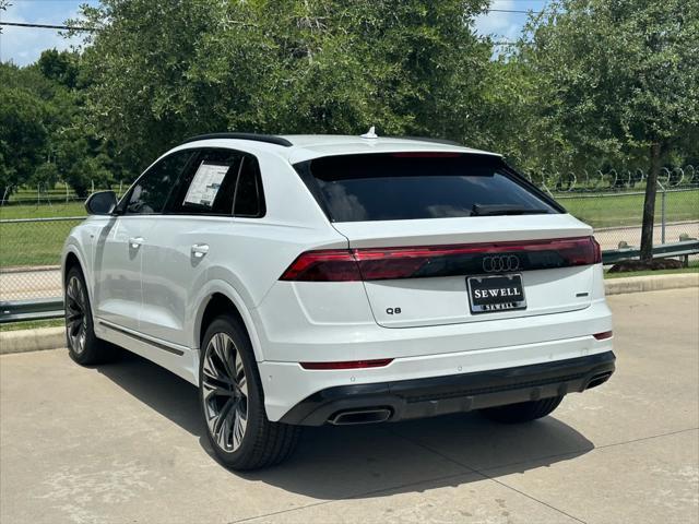 new 2025 Audi Q8 car, priced at $83,590