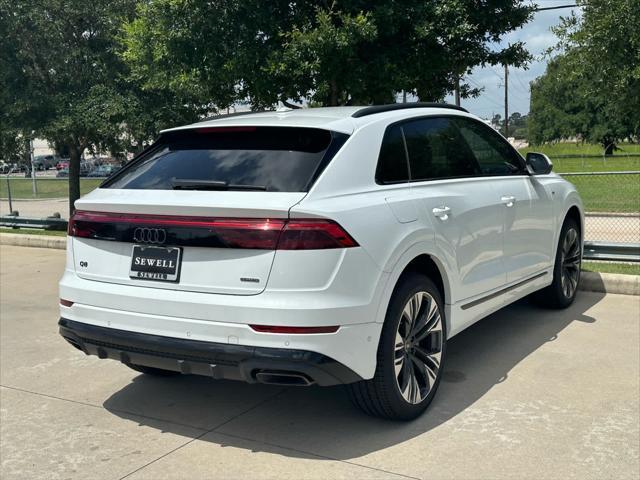 new 2025 Audi Q8 car, priced at $83,590