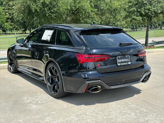 new 2025 Audi RS 6 Avant car, priced at $143,990